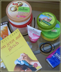 Nachttisch einer shoppinglady…