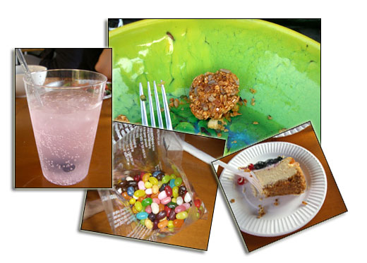 leckeres Essen gab es bei der Party vom Cereal Club