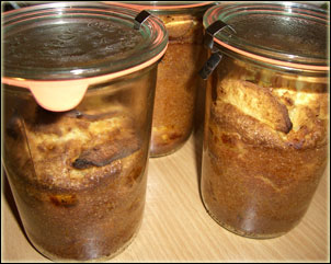 Apfel-Zimt-Sandkuchen im Weckglas