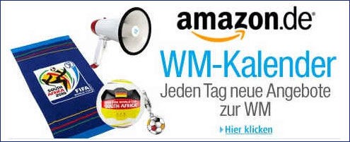 WM-Feeling bei Amazon