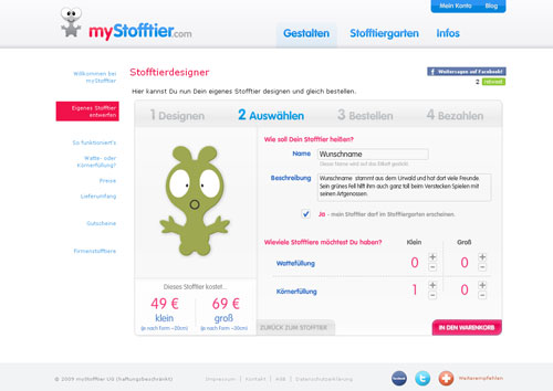 myStofftier - Schritt 2