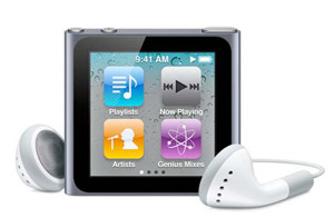 Apple iPod Nano – new Generation 2010