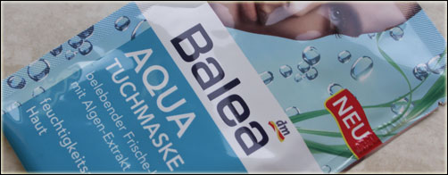 Balea AQUA - Tuchmaske