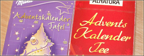 ... gekauft: erste Adventskalender
