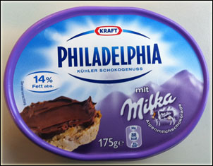 Philadelphia mit Milka
