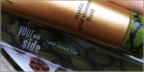 p2 your wild side - fluid, Nagelfeile und Nagelsticker