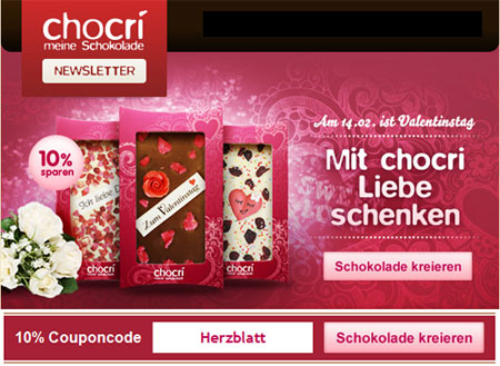 Chocri – 10% Rabatt