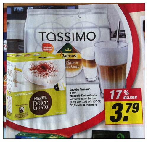 Tassimo - Angebot