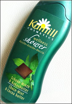 Kamill: Dusche Schoko-Minze & Kakaobutter