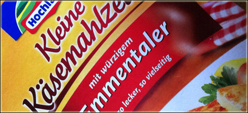 Hochland: Kleine Käsemahlzeit 