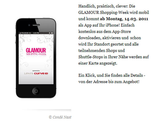Glamour Shopping Week - 2011
