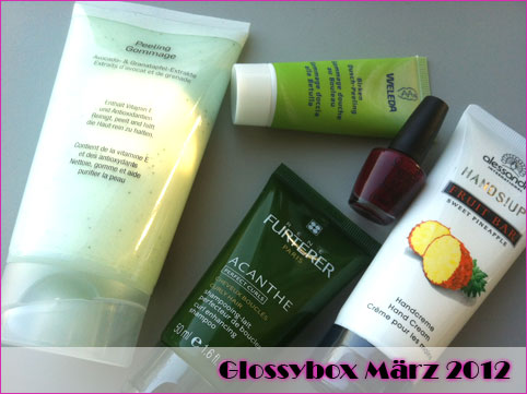 Glossybox 03/12