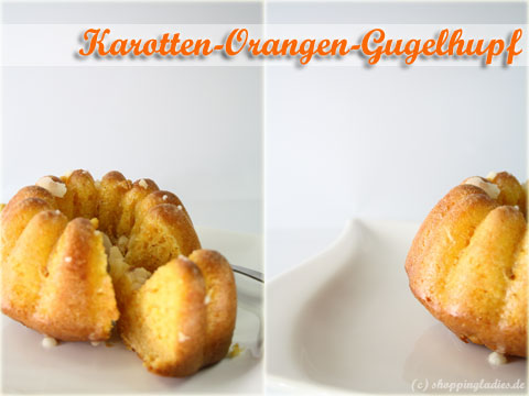 Karotten-Orangen-Gugelhupf