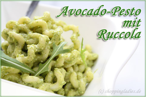 [Rezept] Avocado-Pesto mit Ruccola