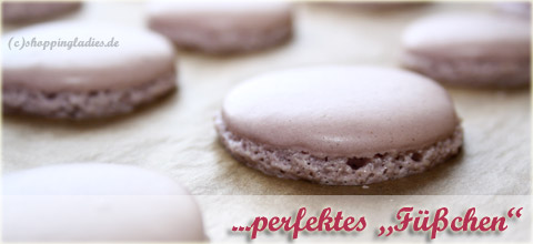 Macarons in der Mache
