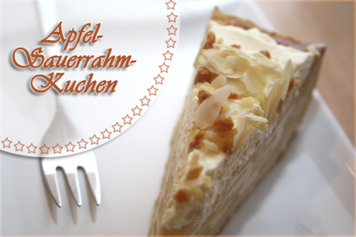 Apfel-Sauerrahm-Kuchen