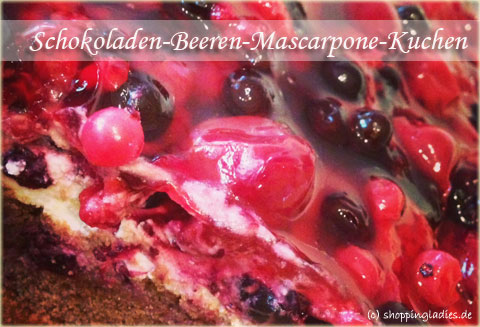 Schokoladen-Beeren-Mascarpone-Kuchen