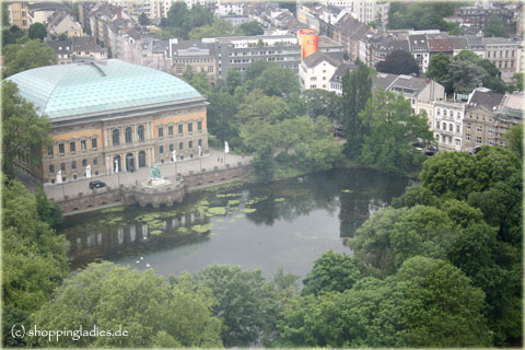 Düsseldorf von oben