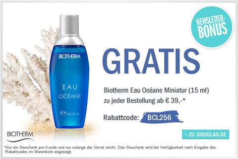 GRATIS: Biotherm Eau Océane Miniatur
