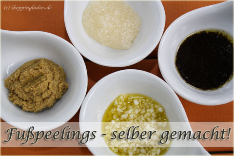 Peelings selbst gemacht.