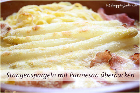Spargel überbacken