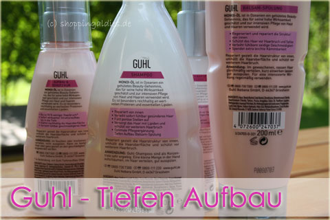GUHL Tiefen Aufbau mit Monoi-Öl