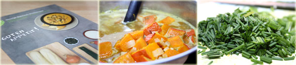 cremige Kürbissuppe