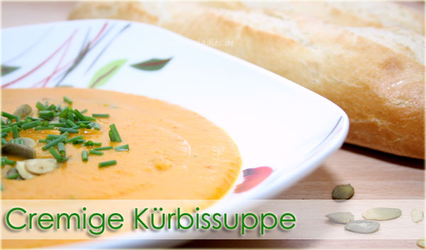 cremige Kürbissuppe