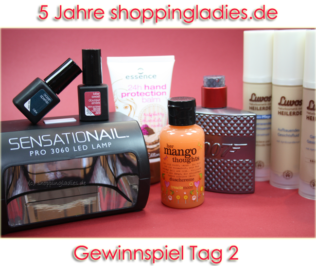 5 Jahre shoppingladies - Gewinnspiel Tag 2