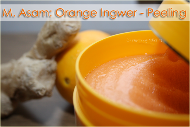 M. Asam: Orange & Ingwer - Zuckerpeeling