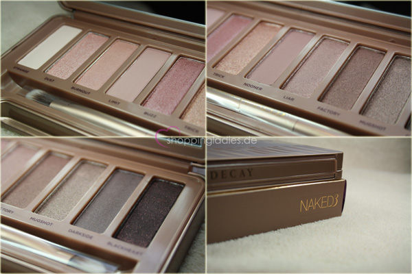 naked3 - alle Lidschatten