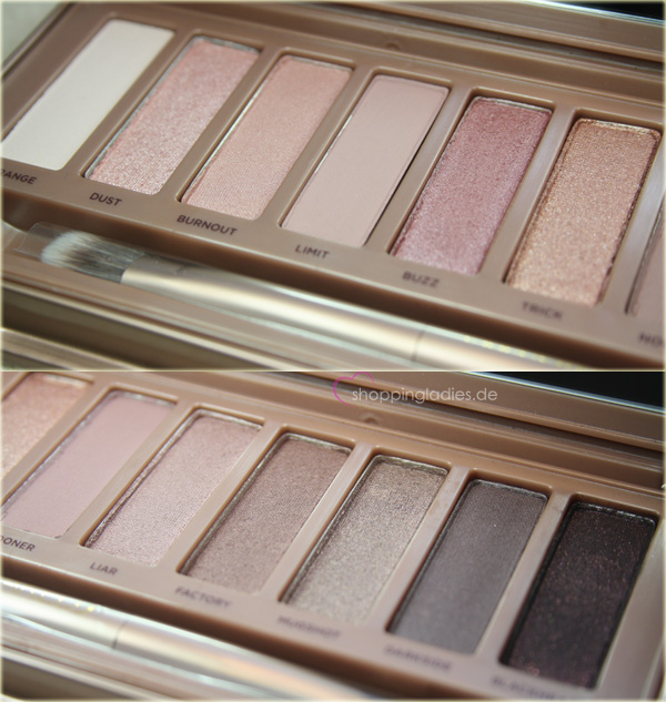 naked3 - alle Lidschatten