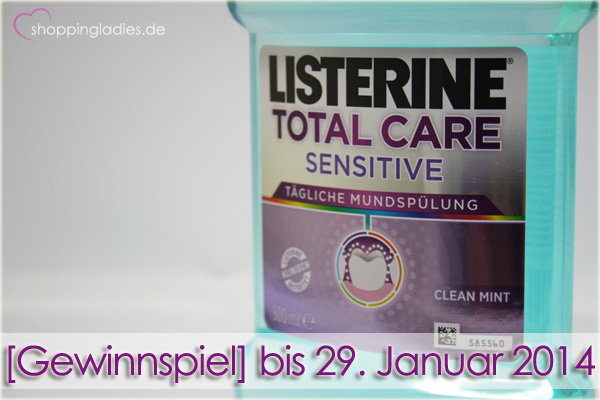 [Gewinnspiel] Listerine Total Care Sensitive