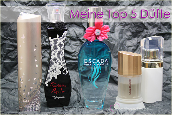 Meine TOP 5 Düfte