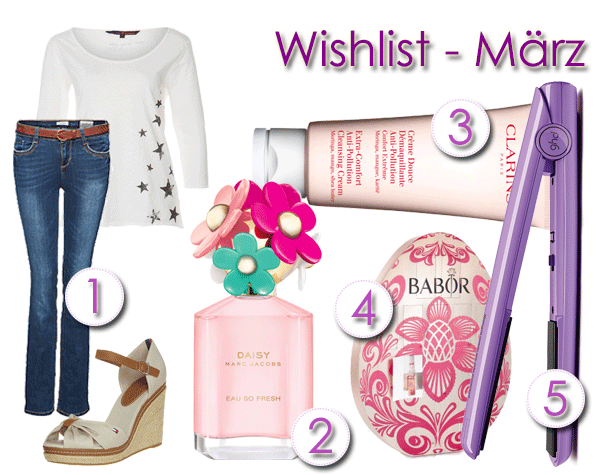 Wishlist März 2014