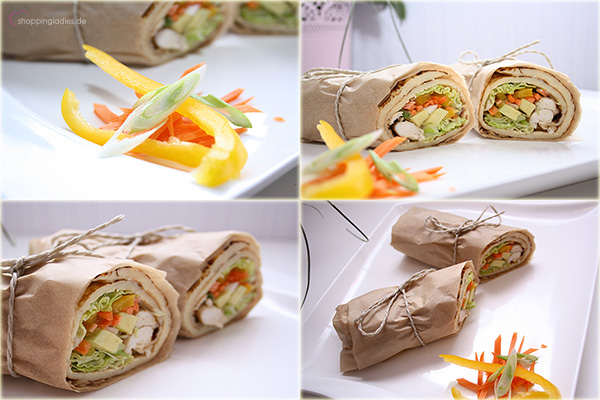 Frühlings-Wrap