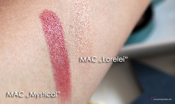 MAC Mystical + Lorelei + Swatch 