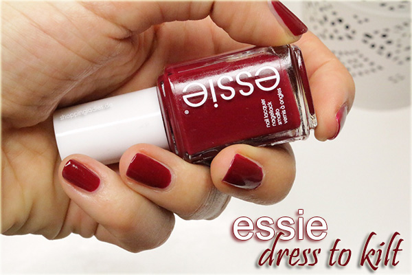 essie dress to kilt