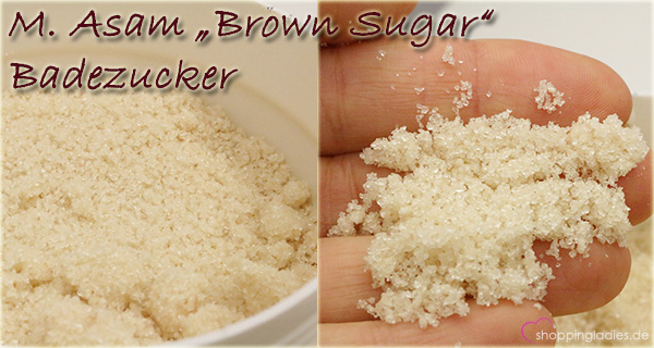MAsam BrownSugar Badezucker