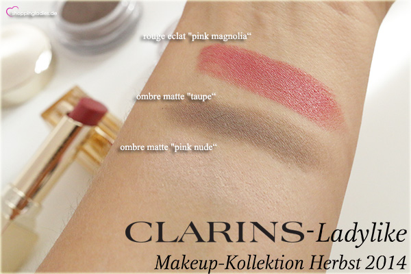 clarins ladylike swatch