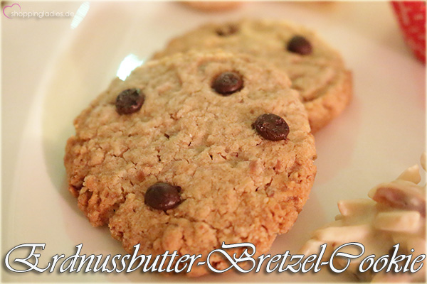 Erdnussbutter Bretzel Cookie