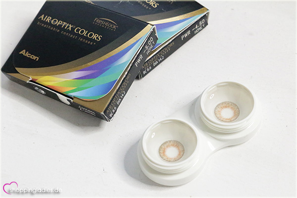alcon air optix linsen honey color