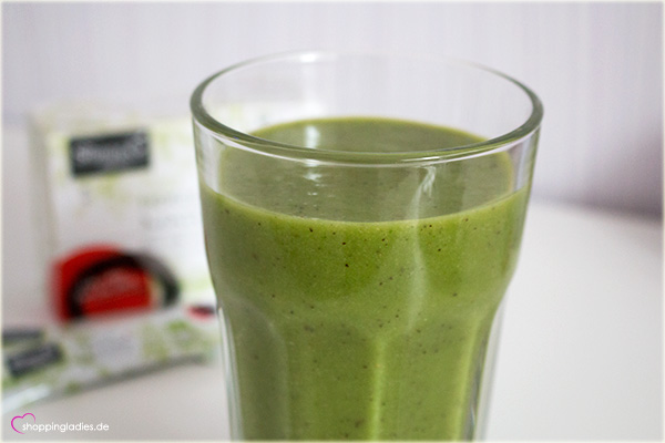 gruener Smoothie matcha sidroga