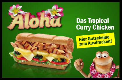 SUBWAY: neue Gutscheine