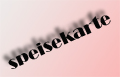 speisekarte